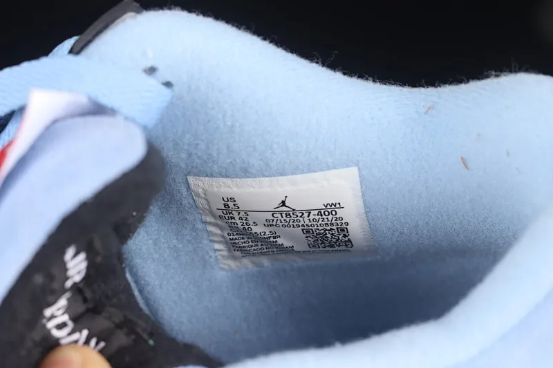 All categories Air Jordan Jordan series basketball shoes Air Jordan 4 foreign trade version Air Jordan 4 Retro "University Blue" AJ4 Joe 4 University Blue CT8527-400